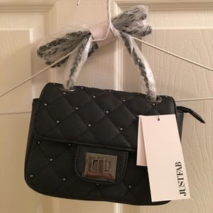 Just Fab Edgy Crossbody Bag (NWT)